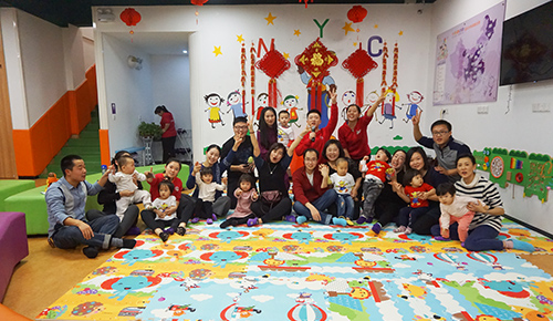 NYC紐約國際邯鄲早教中心元旦喜樂會