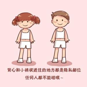 性教育,性教育啟蒙,保護(hù)隱私部位