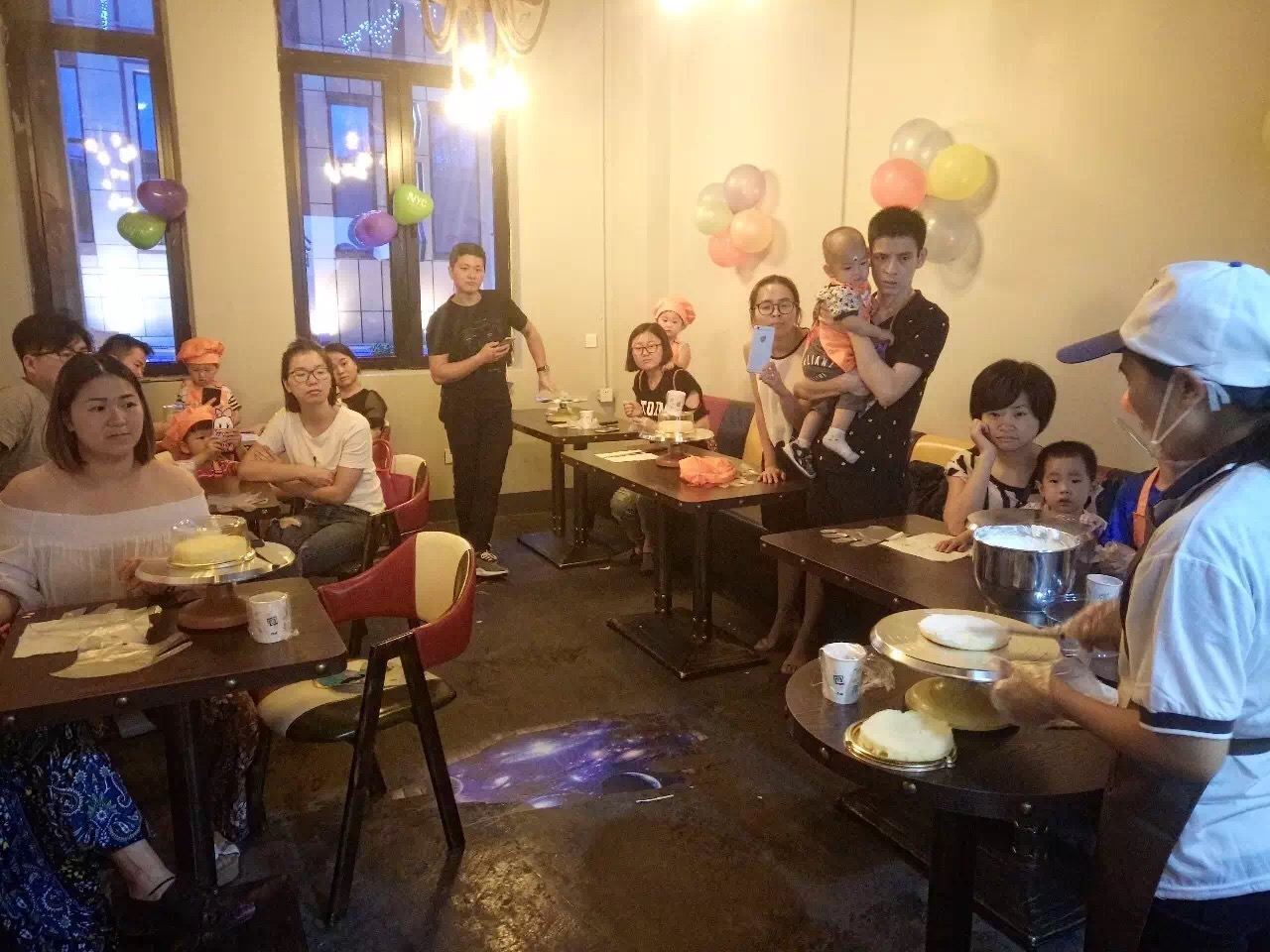 【父親節(jié)活動回顧】爸氣十足--DIY CAKE_NYC紐約國際浙江余姚萬達中心
