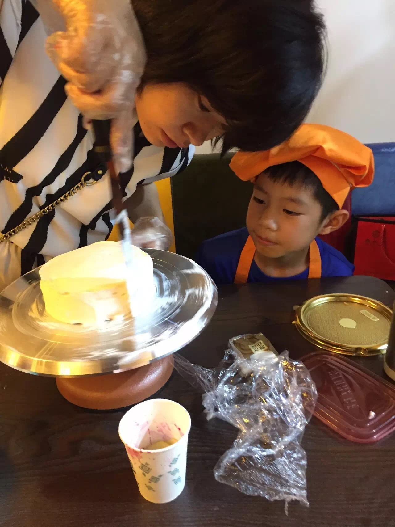 【父親節(jié)活動回顧】爸氣十足--DIY CAKE_NYC紐約國際浙江余姚萬達中心