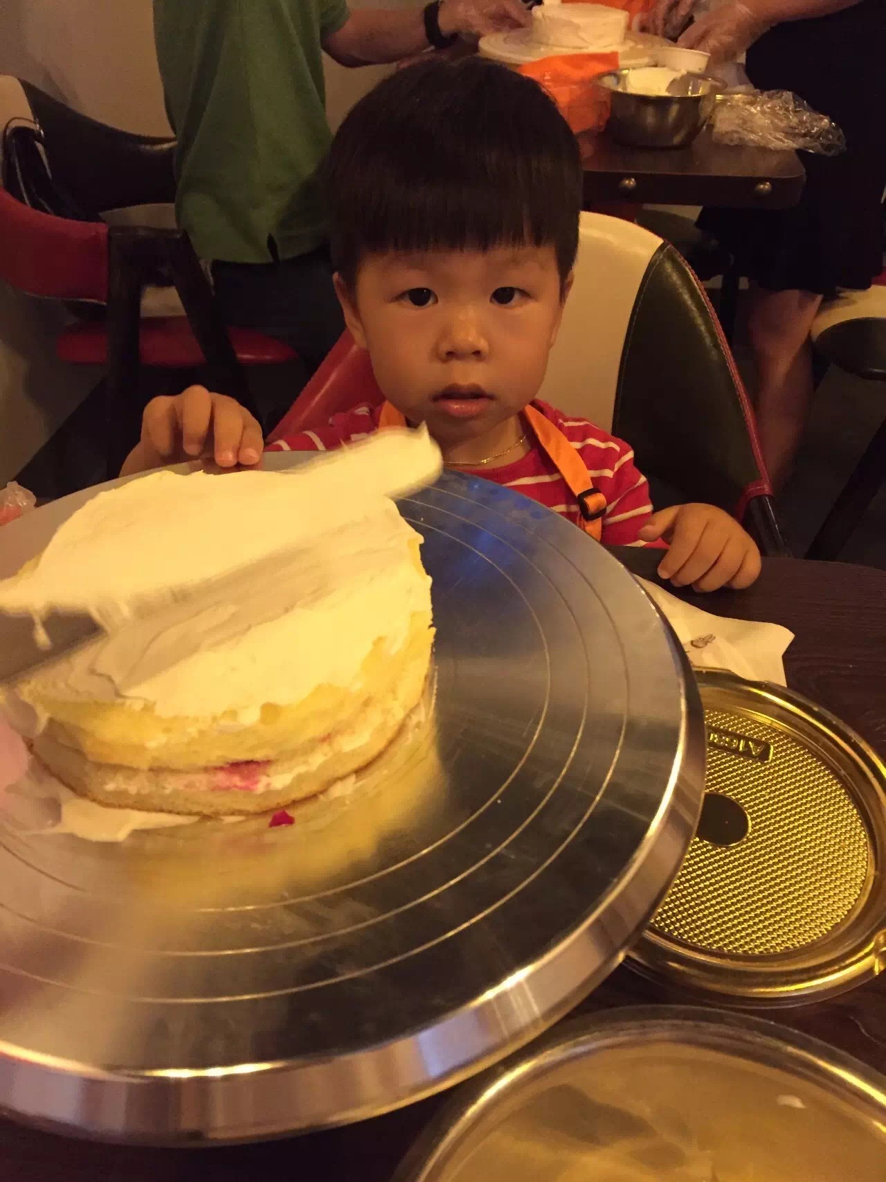【父親節(jié)活動回顧】爸氣十足--DIY CAKE_NYC紐約國際浙江余姚萬達中心