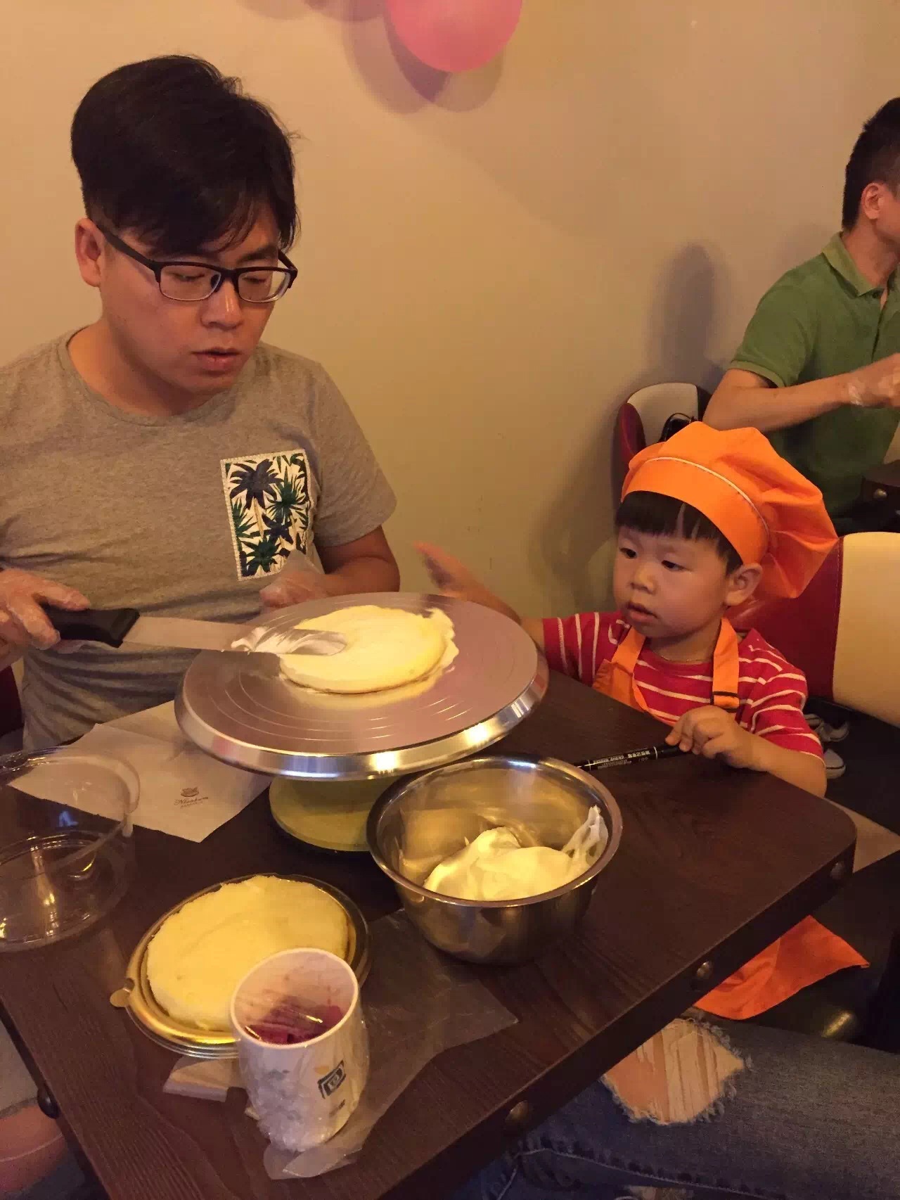 【父親節(jié)活動回顧】爸氣十足--DIY CAKE_NYC紐約國際浙江余姚萬達中心