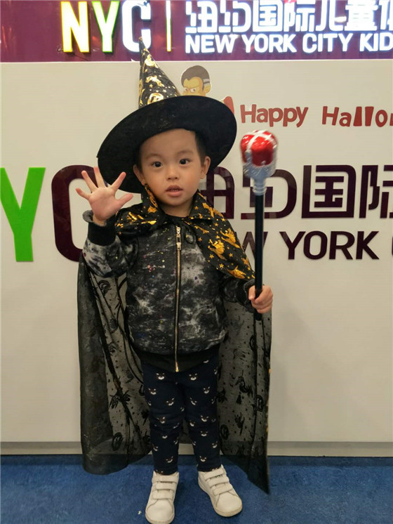 NYC紐約國際天津熙悅匯早教中心：【精彩回顧】萬圣節(jié)小惡魔百鬼夜行,裝扮活動大評比！