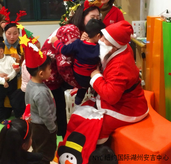 NYC紐約國際湖州安吉早教中心圣誕節(jié)派對