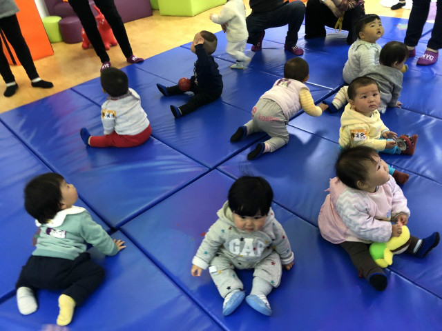 NYC紐約國際長沙陽光錦城早教中心萌寶爬爬賽回顧