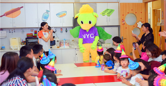 NYC成都銀泰城早教中心活動回顧五月冰淇淋生日派對！