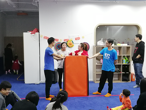 NYC紐約國際天津?yàn)I海早教中心：“Peppa Pig迎新春”主題生日會活動回顧