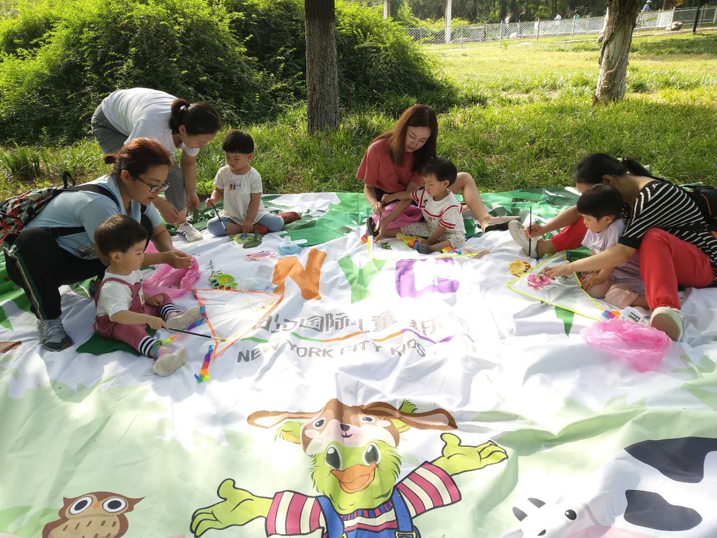 NYC紐約國際唐山早教中心：放飛希望—親子陪伴DIY風箏，精彩回顧