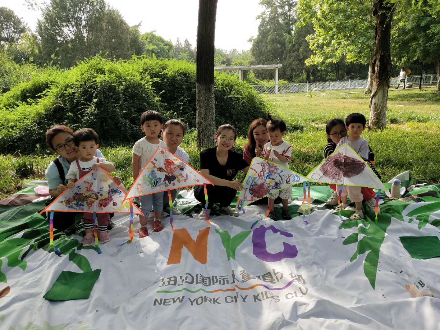 NYC紐約國際唐山早教中心：放飛希望—親子陪伴DIY風箏，精彩回顧